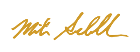 Track Announcer Mike Sardella's signature