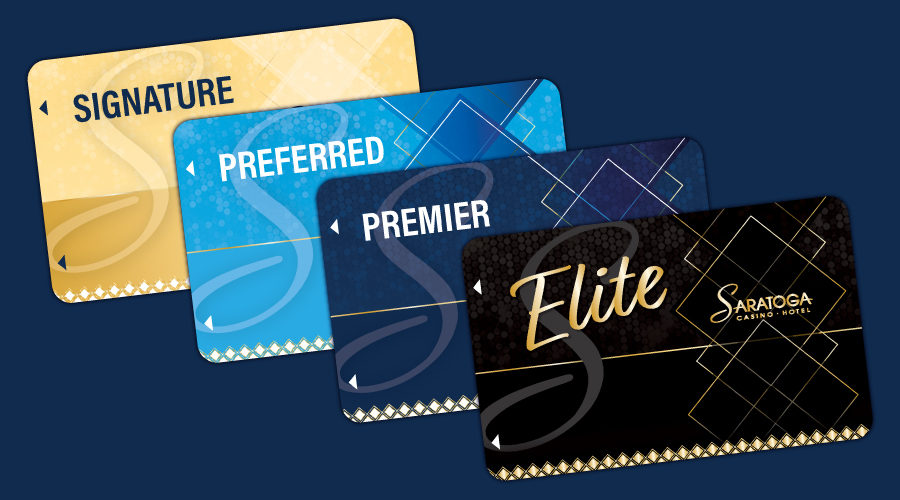 Saratoga Club membership cards
